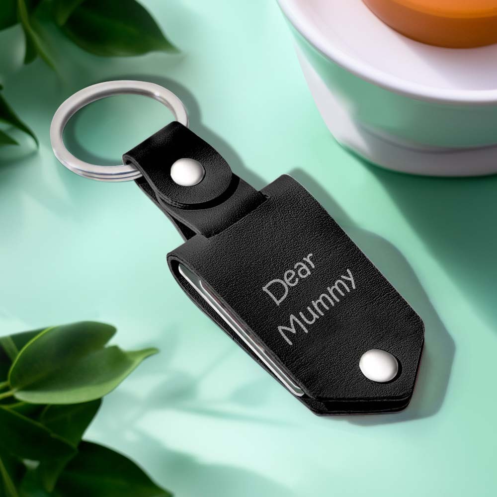 Mother's Day Gifts You're Going To Be The Best Mommy Leather Keychain Gift for mom