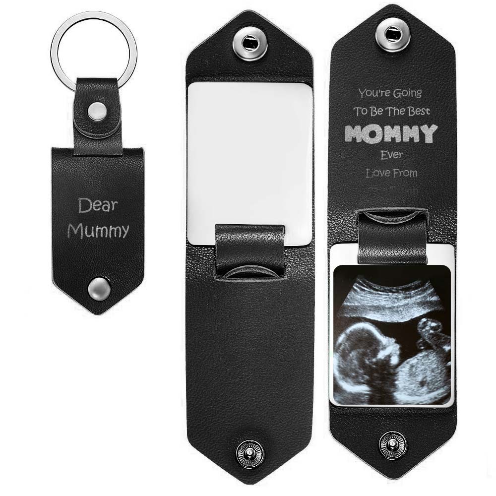 Mother's Day Gifts You're Going To Be The Best Mommy Leather Keychain Gift for mom