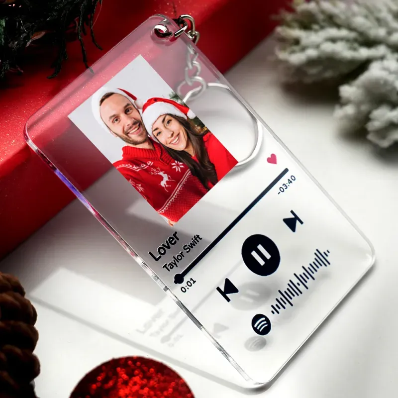 Christmas Gifts Custom Spotify Glass Scannable Spotify Music Code Plaque Artwork