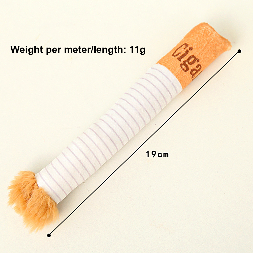 Realistic Cigarette Style Pet Toy Set Pet Toys With Sound Cigarette Box & Stick Toys For Chewing