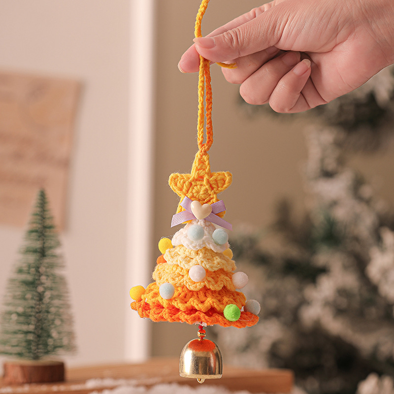 Crochet Christmas Tree Ornaments Christmas Gift for Family - MySpotifyGlass