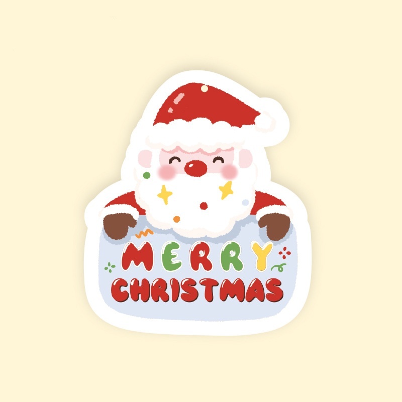 Christmas Greeting Card Merry Christmas 0.01x10x10CM - MySpotifyGlass