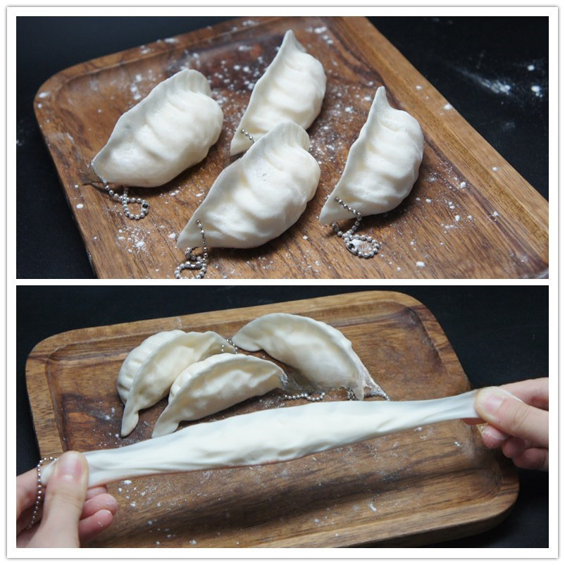 1pc Dumpling Squishy Slow Rebound Stress Relief Toy