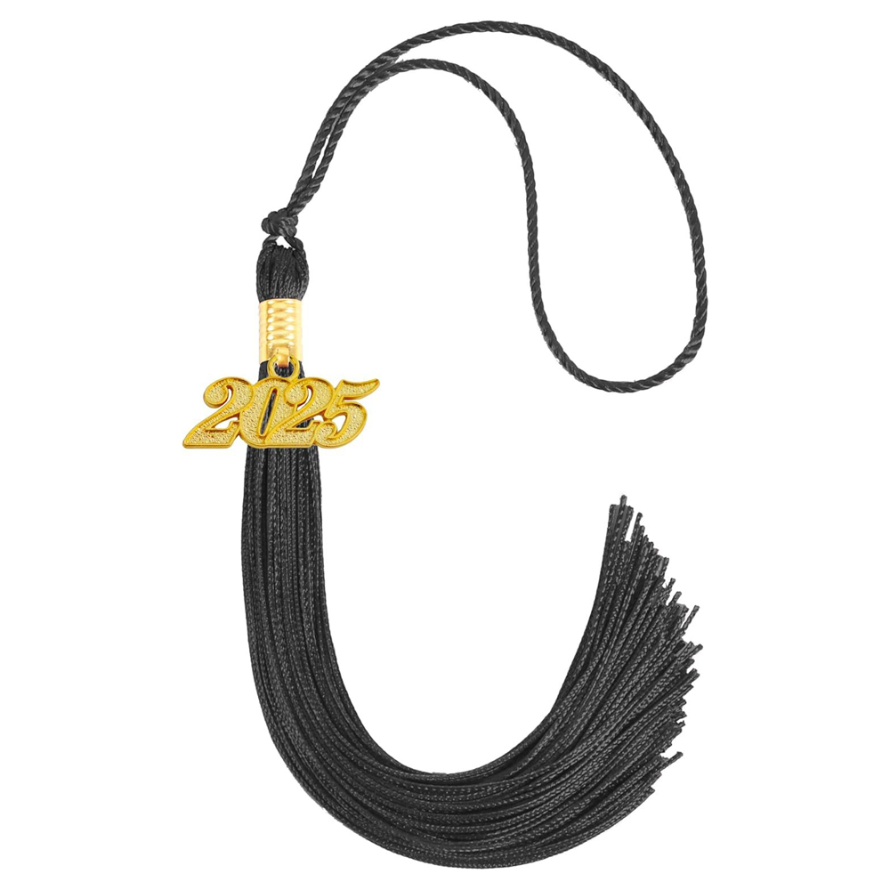 Black 2025 Graduation Cap Tassel Graduation Hat Tassel Ceremonies Accessories for Graduates