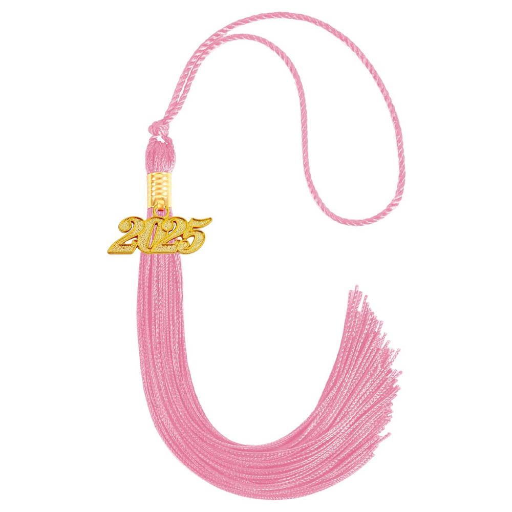 Pink 2025 Graduation Cap Tassel Graduation Hat Tassel Ceremonies Accessories for Graduates
