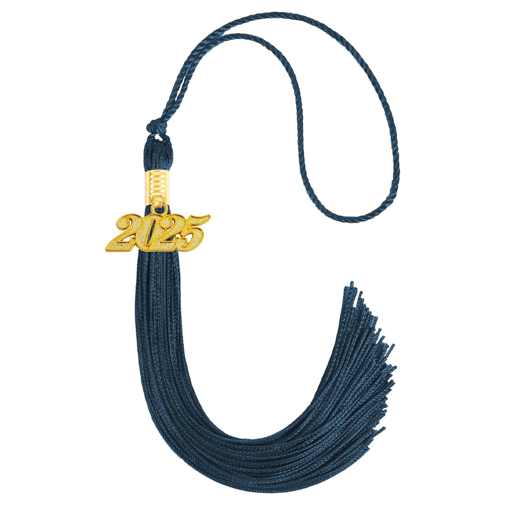 Navy Blue 2025 Graduation Cap Tassel Graduation Hat Tassel Ceremonies Accessories for Graduates