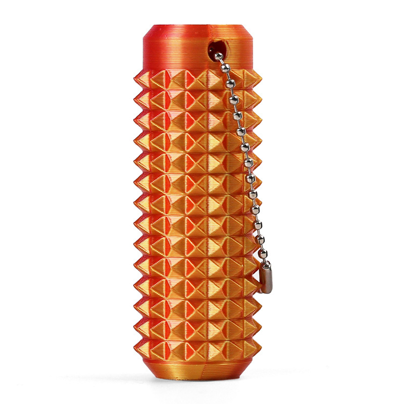 Custom Name Spiky Grippie Stim Keychain Mini Fidget Toy Venting Key Pendant for Anxiety Relief Positive - GiftlabUK