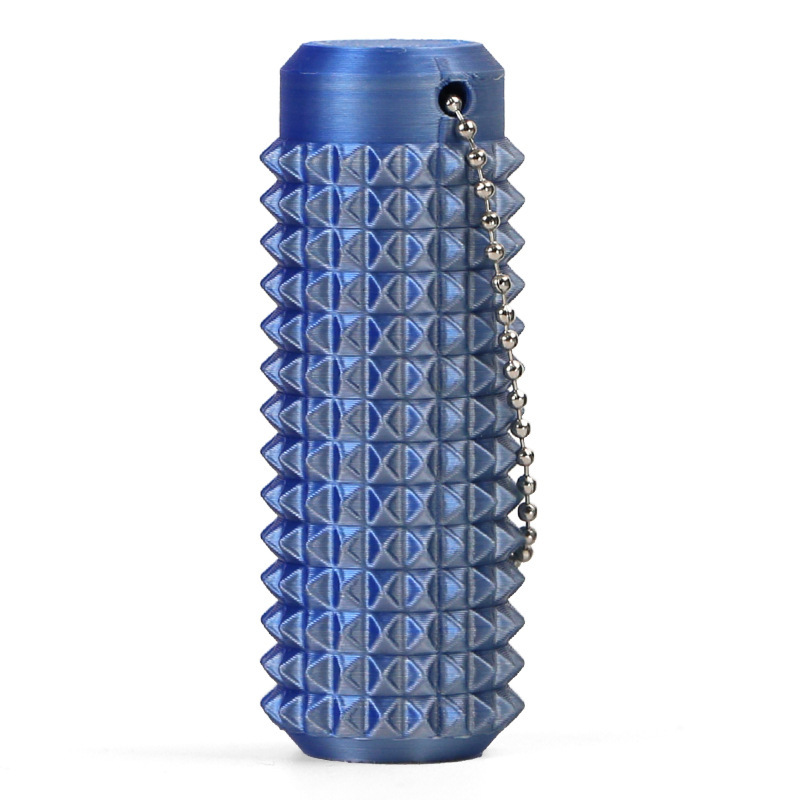 Custom Name Spiky Grippie Stim Keychain Mini Fidget Toy Venting Key Pendant for Anxiety Relief Positive - GiftlabUK