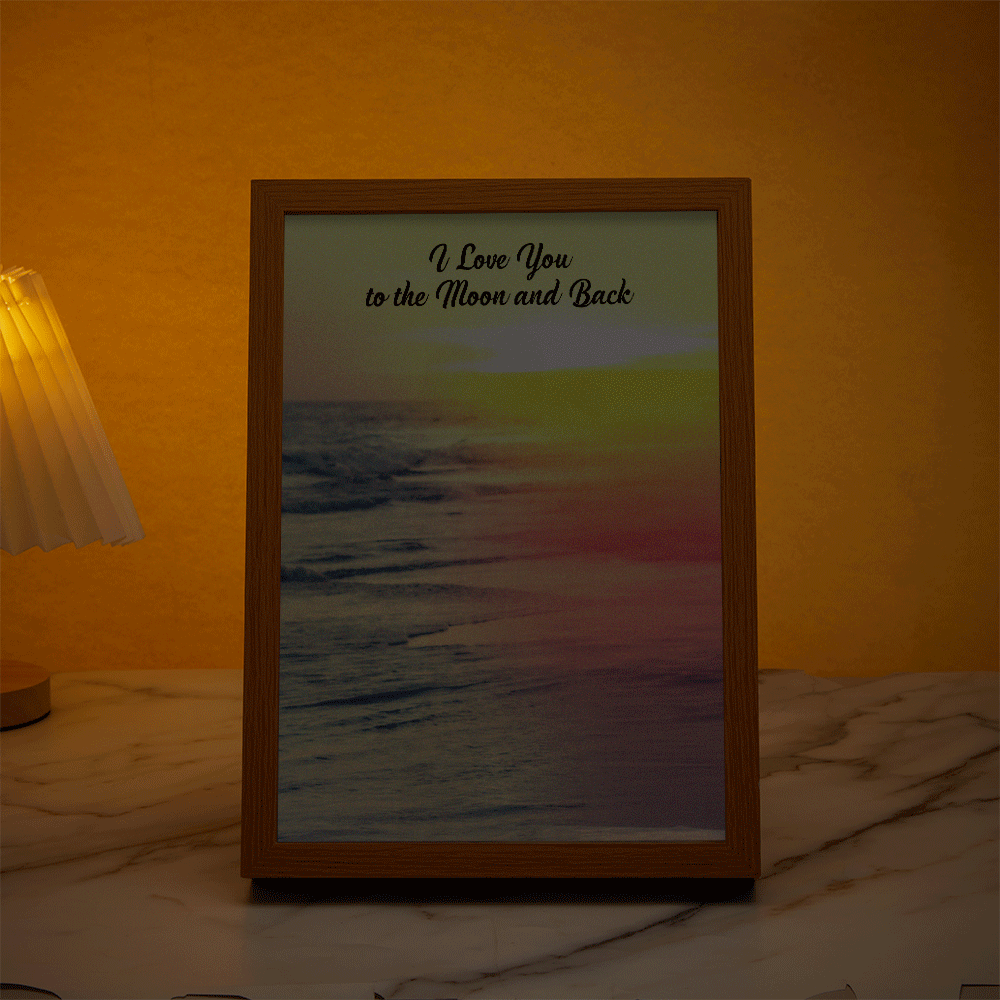 Custom Photo Lamp Personalized Text Light Love Gifts for Her -