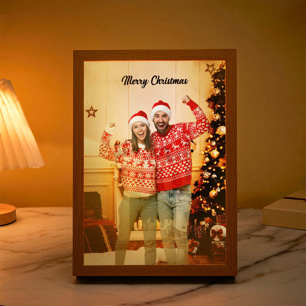 Custom Photo Lamp Personalized Text Light Love Gifts for Her -