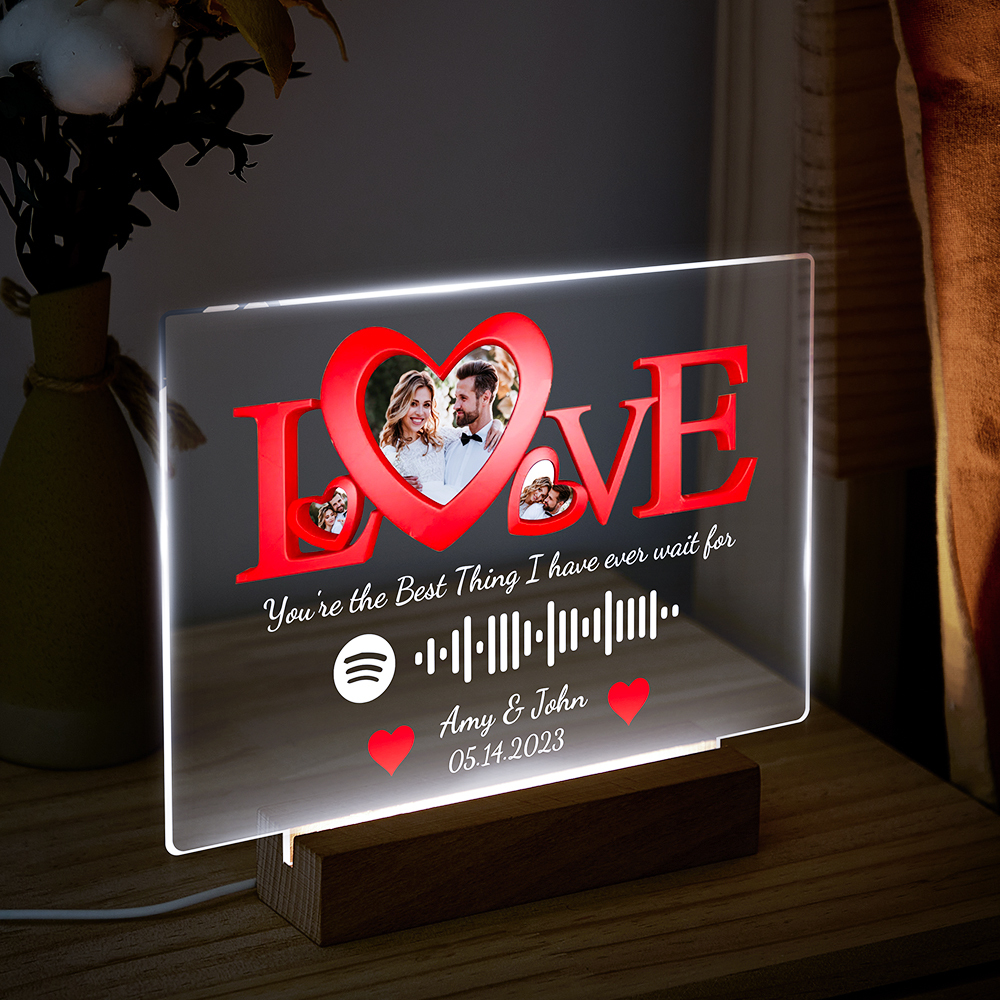 Valentine's Day Gifts Valentine Night Light Special Gifts for Her