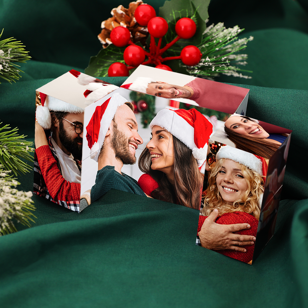 Custom Photo Rubic's Cube Family's Love Multiphoto Cube