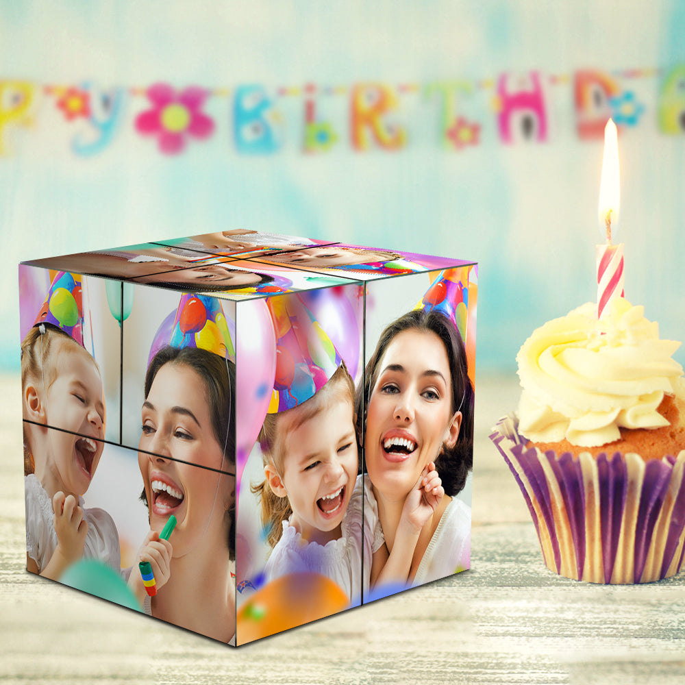 Birthday Gifts for Kids Custom Photo Rubic's Cube For Kids Multiphoto Cube