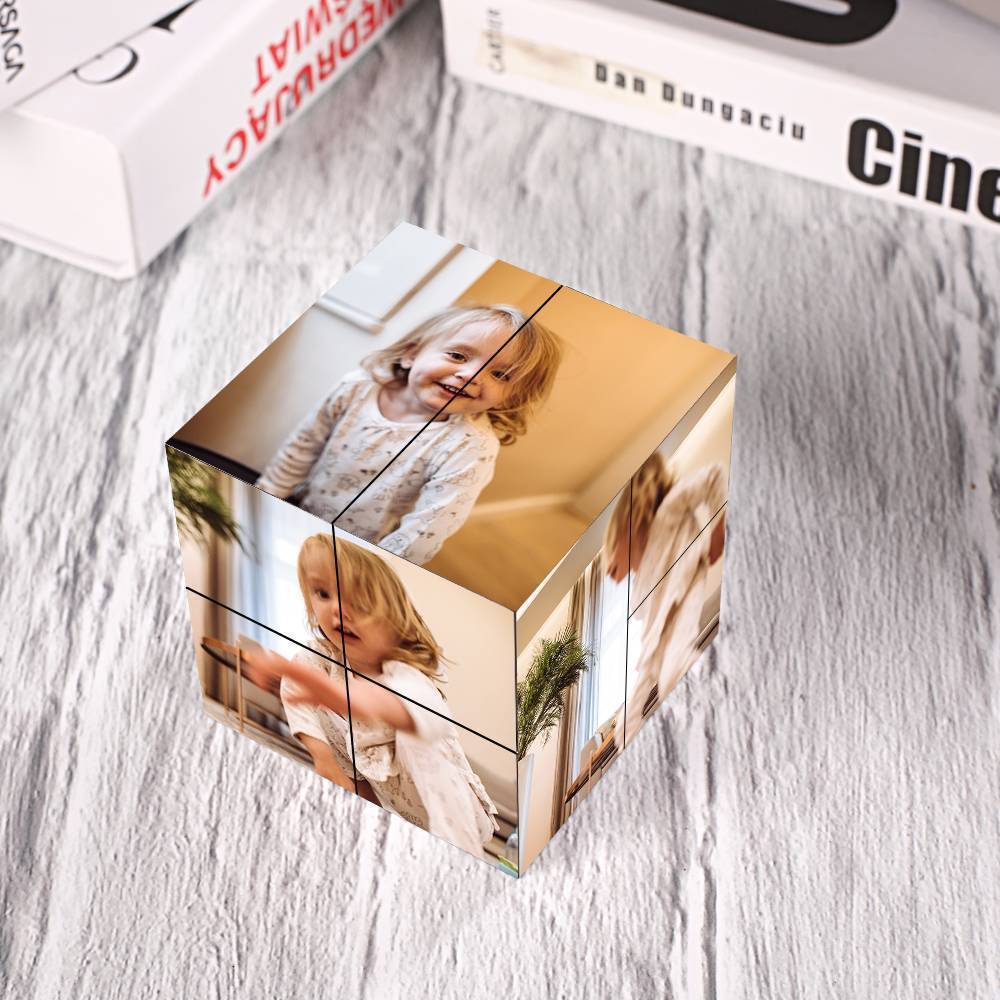 Custom Photo Rubic's Cube Baby's Gift Multiphoto Cube