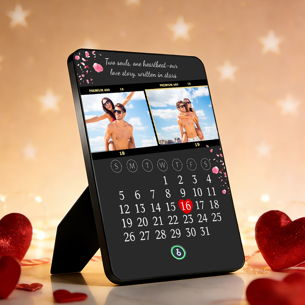 Custom Music Photo Plaques Personalized Music Plaque Can Play Songs Gift for Lover