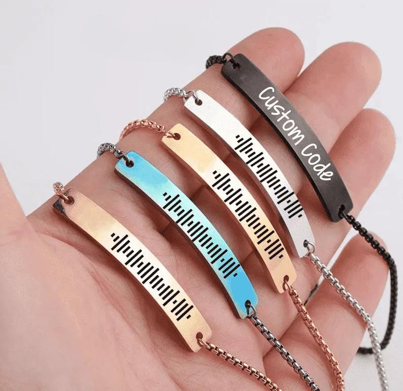 Custom Bracelet Spotify Code Music Bracelet