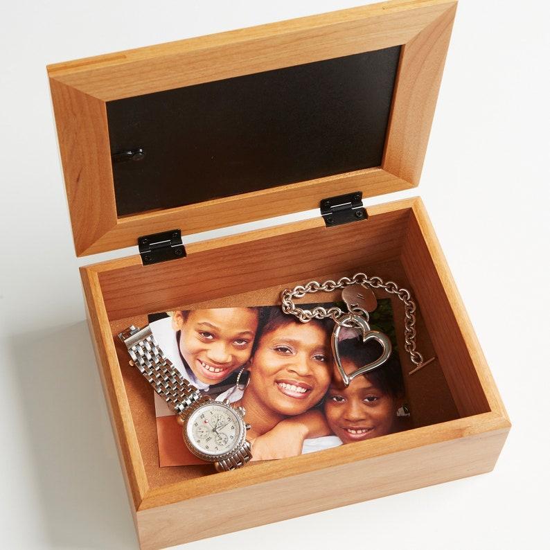 Graduation Memories Personalized Photo Keepsake Box, Gifts for Her, Customized Graduation Gifts, Photo Memory Box