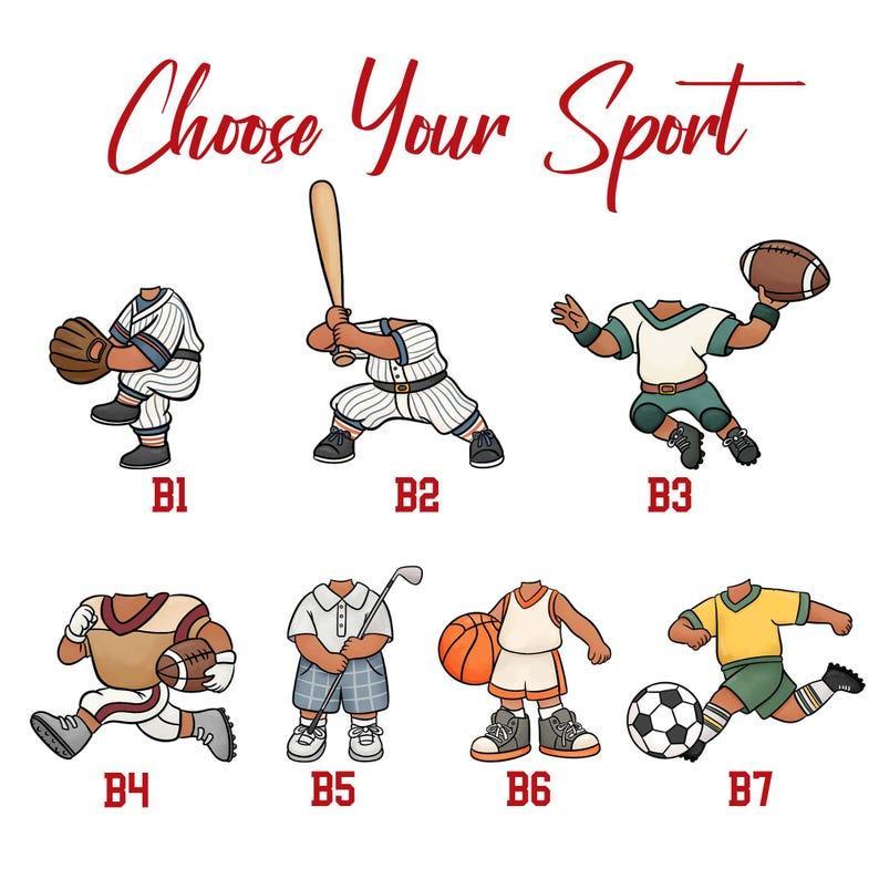 Sports Kid Face Magnet, Personalized Photo Fridge Magnet, Funny Magnet for Kids, Unique Back to School Locker Magnet, Sport Lover Gift