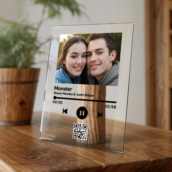 Custom Spotify Art Scannable Spotify Code Custom Music Song Plaque Frame