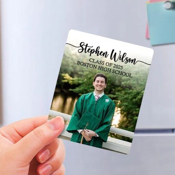 Personalized Fridge Magnets Custom Photo Magnets for her Photo magnets Graduation Gifts
