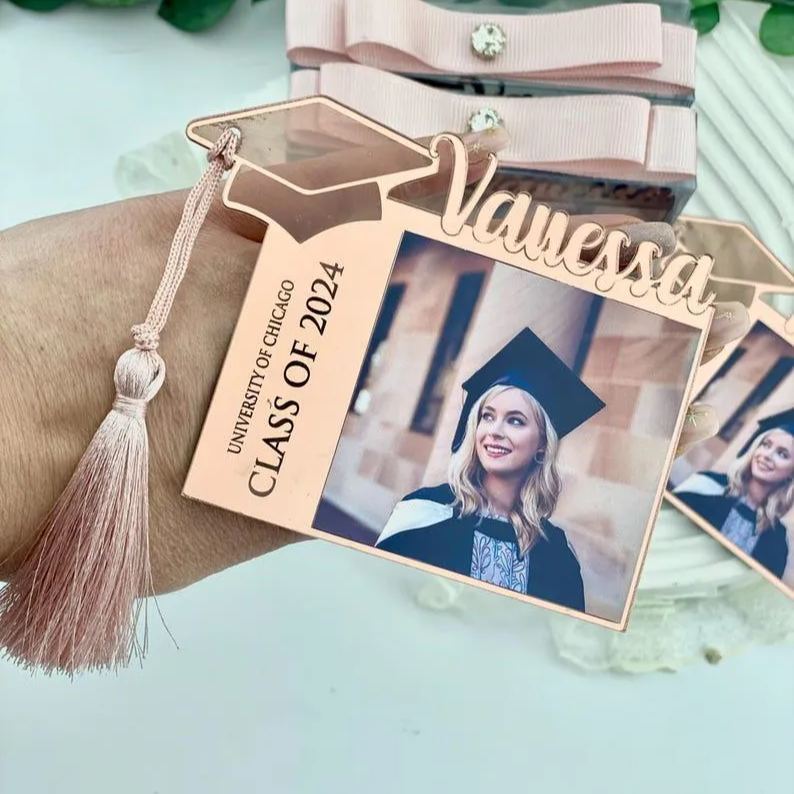 Class of 2025 Custom Graduation Photo Frame Magnet, Graduation Party Favors, Graduation Announcement, Graduation Gifts