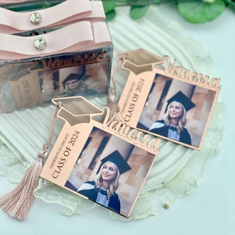 Class of 2025 Custom Graduation Photo Frame Magnet, Graduation Party Favors, Graduation Announcement, Graduation Gifts