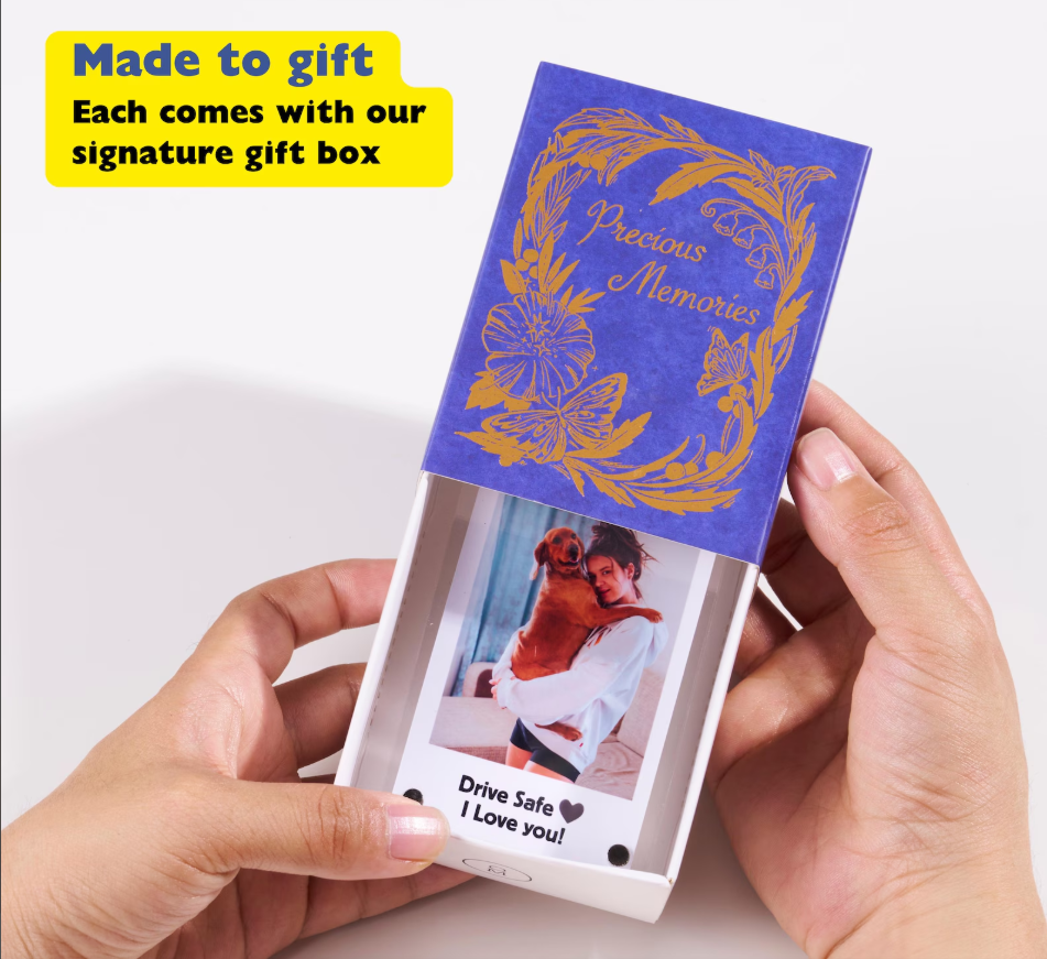 Custom Sleek Acrylic Car Visor Photo Clip Turn Your Pet Family Or Favorite Memories Into Sun Visor Decor