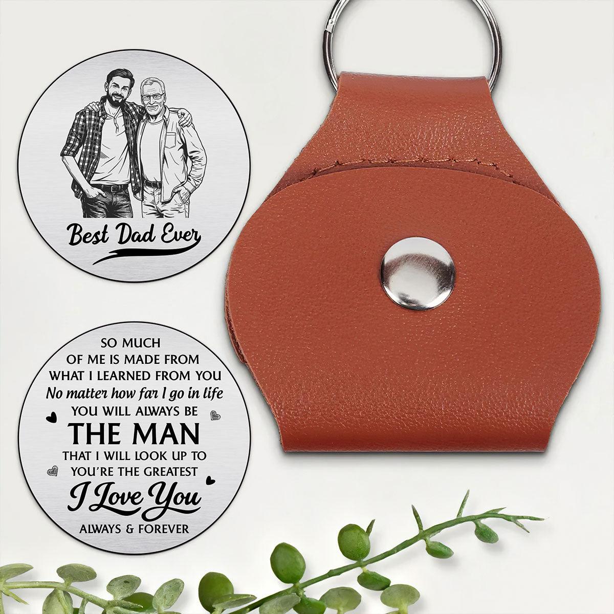 To The Man I Look Up To Always & Forever - Personalized Pocket Hug