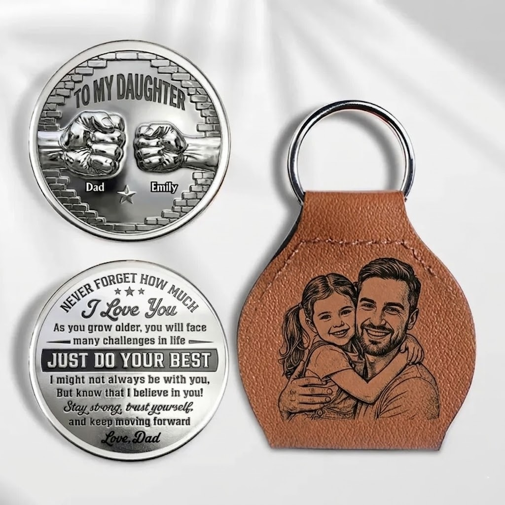 To My Son I Believe In You Personalized Custom Pocket Hug with Photo
