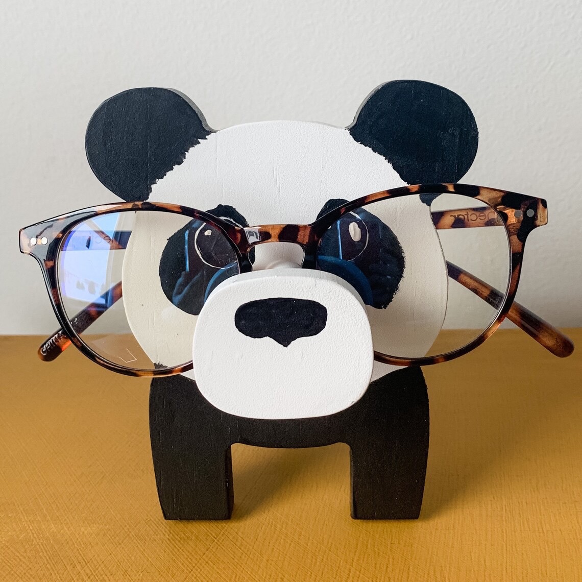 Adorable Animal Eyeglass Stand Custom Name