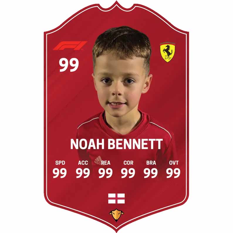 Racing Car Driver Card Custom Photo Keychain Magnet Trading Card