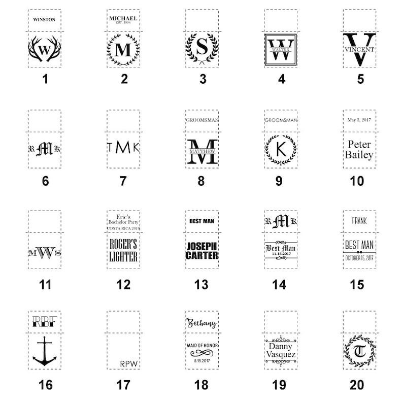 Personalized Black Engraved Lighter - custom lighter, engraved lighter, groomsmen gift, bachelor bachelorette party favor gift, gift for him