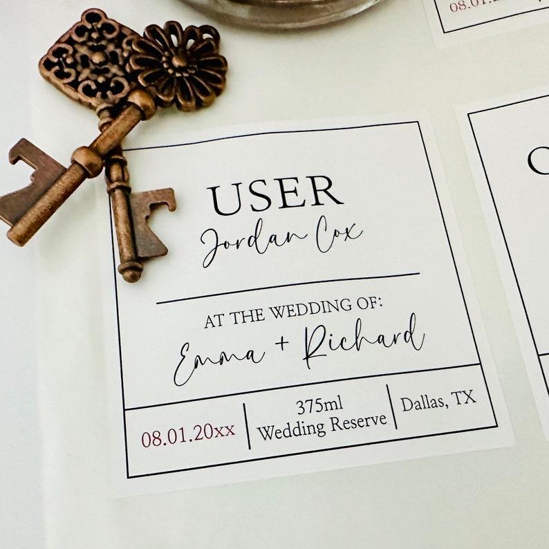 Custom Groomsmen Best Man Officiant Proposal Box Whiskey Labels, Custom Will You Be My Whiskey Gifts