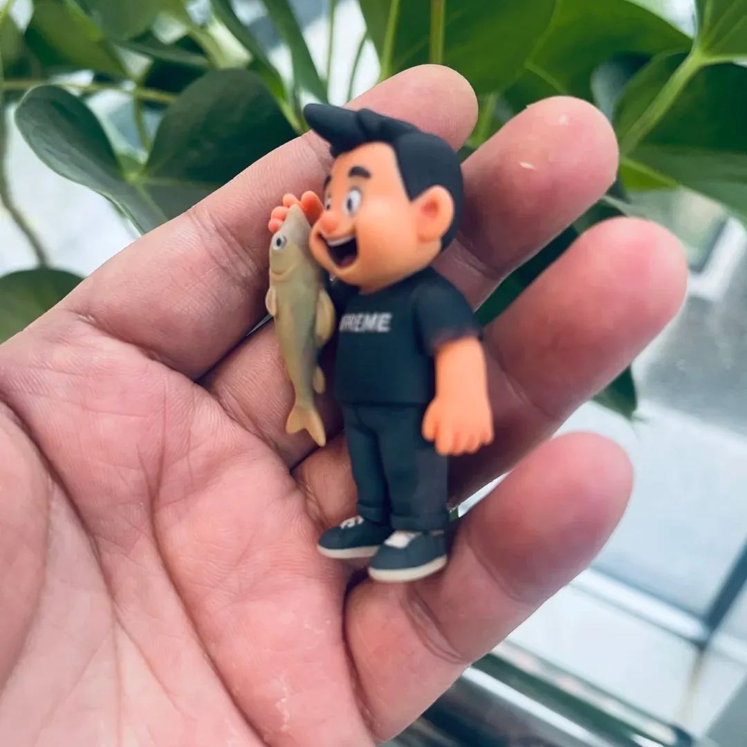 Custom Action Figure Personalized Character Figurine from Ai Photo 3D Printed Birthday Gifts for Girl