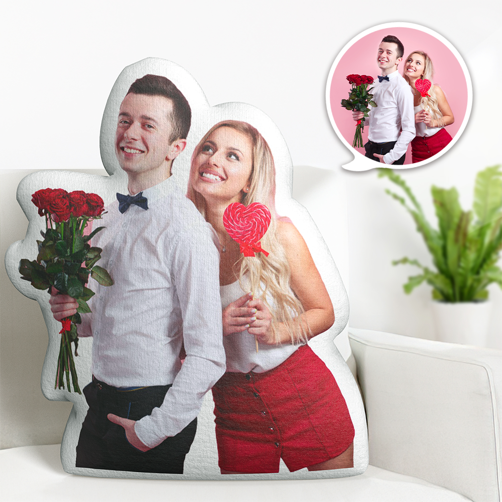 Personalized Portrait Cushion Unique Face Pillow Gift