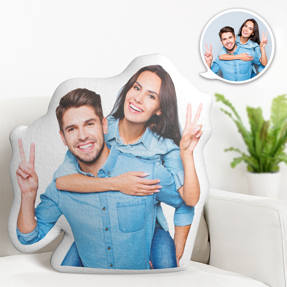 Individualized Love Cushion Personal Face-Print Pillow