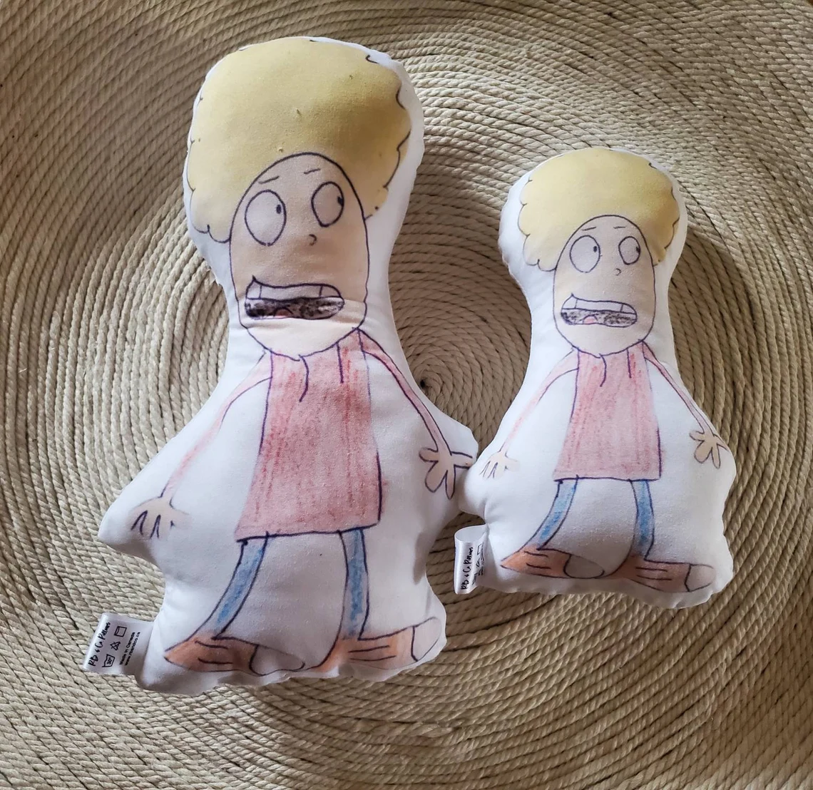 Custom Plush from Drawing 15in Personalized Stuffed Animals Unique Personalized Gifts for Kids