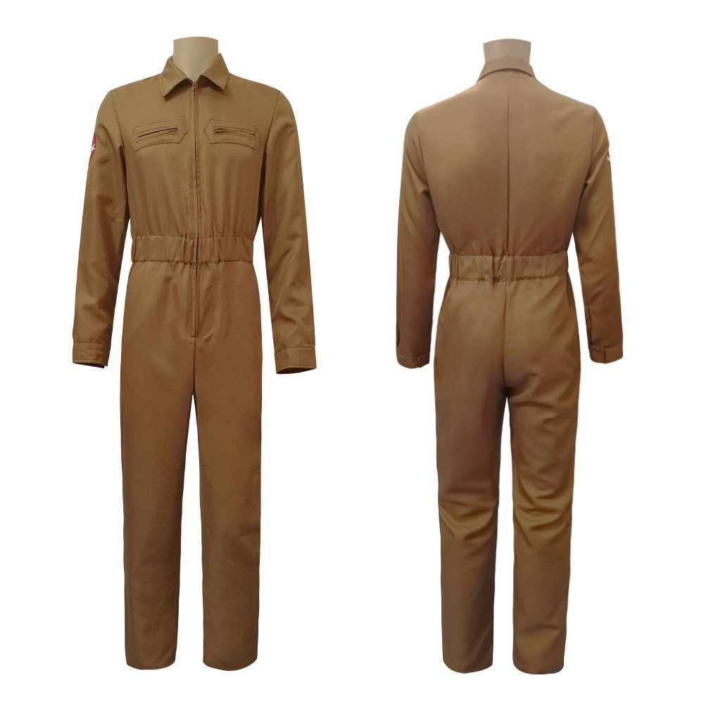 Movie Ghostbusters Halloween Jumpsuit Carnival Suit Cosplay Costume For Adults