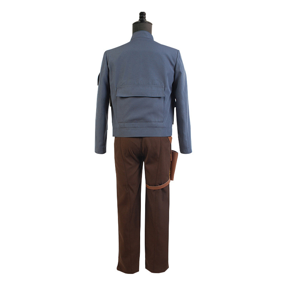 Star Wars Han Solo Halloween Carnival Suit Cosplay Costume For Adults