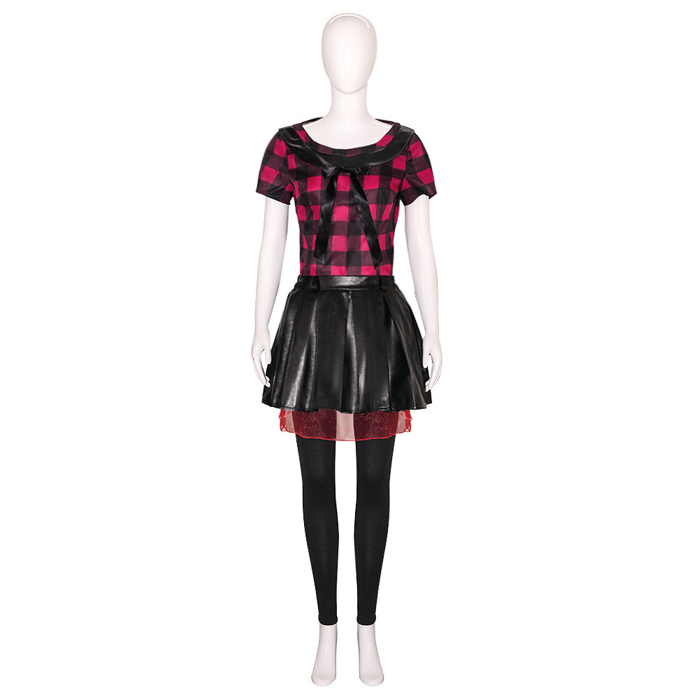 Lisa Frankenstein 2024 Misty Cosplay Costume Women Black Outfit Party Carnival
