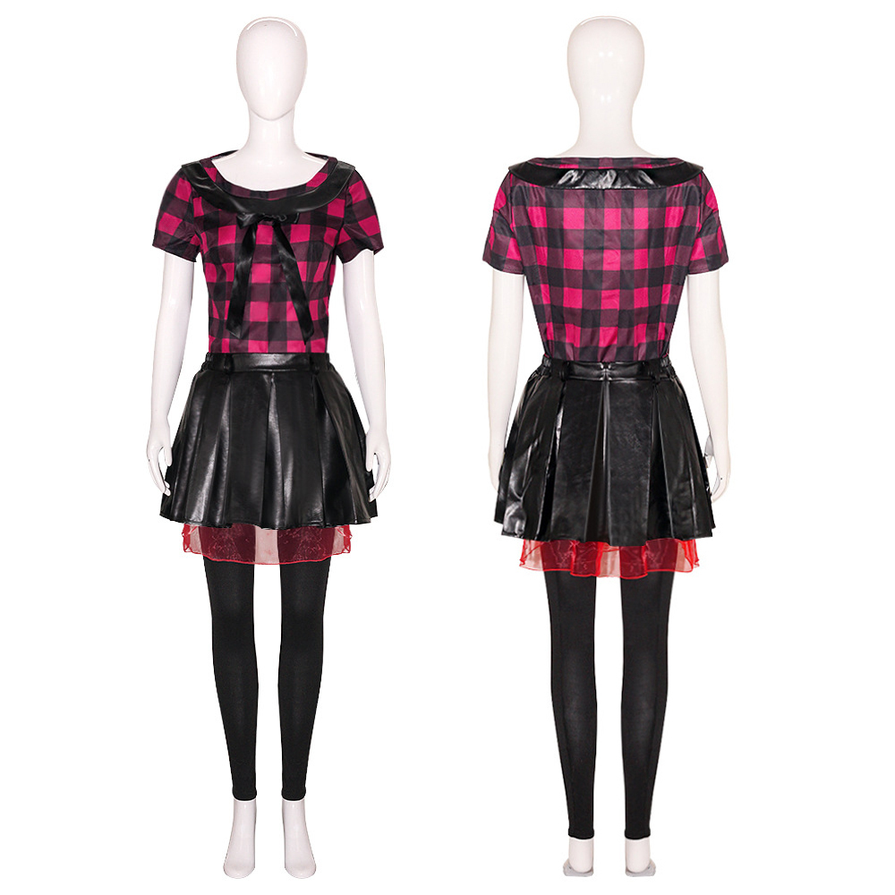 Lisa Frankenstein 2024 Misty Cosplay Costume Women Black Outfit Party Carnival