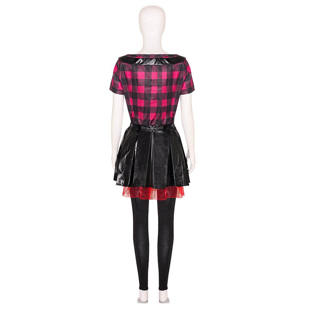 Lisa Frankenstein 2024 Misty Cosplay Costume Women Black Outfit Party Carnival
