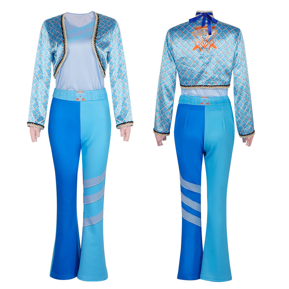 Chloe Charming Cosplay Costume Women Blue Outfit Party Carnival