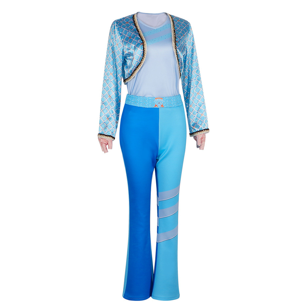 Chloe Charming Cosplay Costume Women Blue Outfit Party Carnival