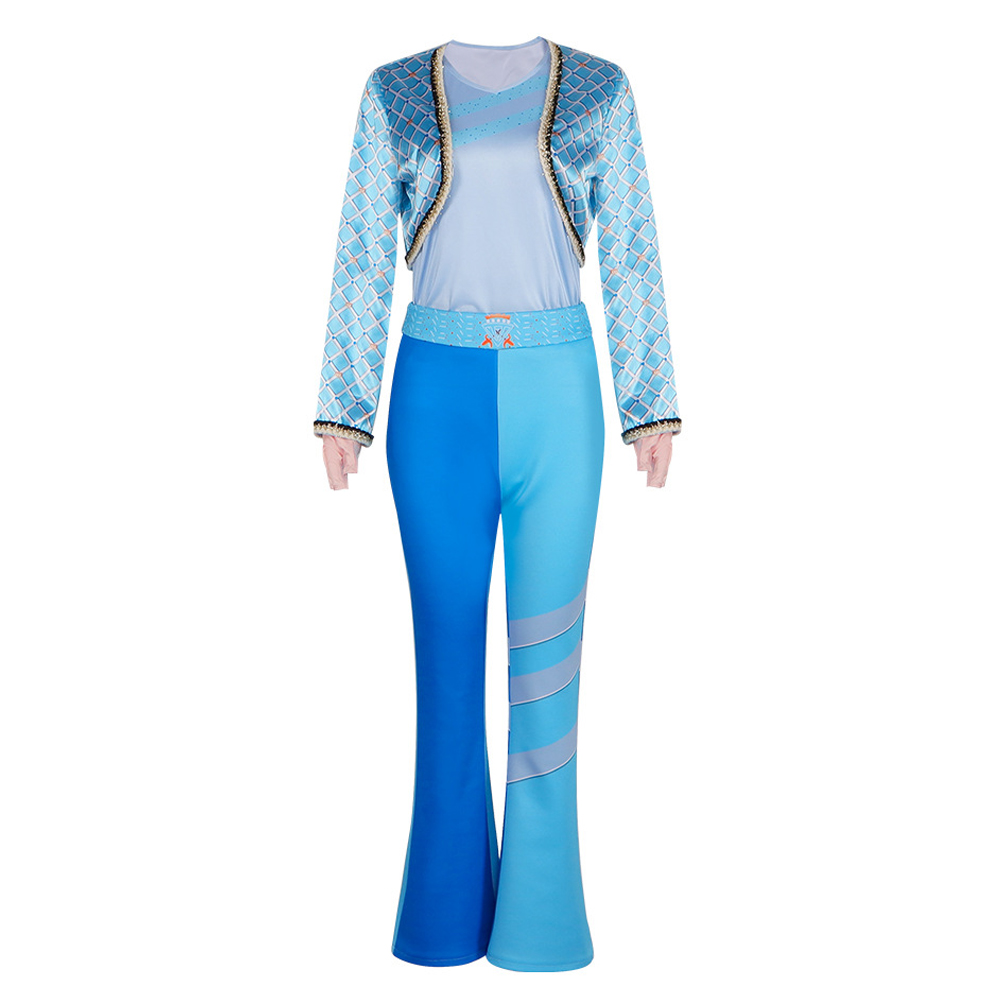 Chloe Charming Cosplay Costume Women Blue Outfit Party Carnival