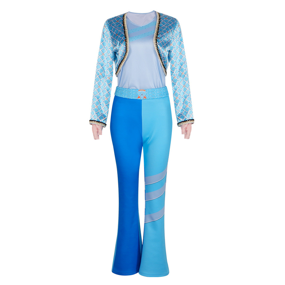 Chloe Charming Cosplay Costume Women Blue Outfit Party Carnival