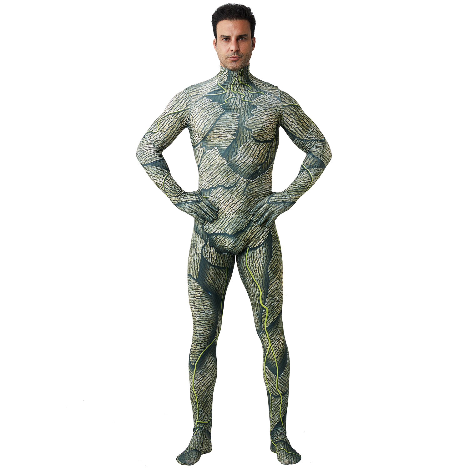 Groot Cosplay Costume Jumpsuit Zentai Party Carnival
