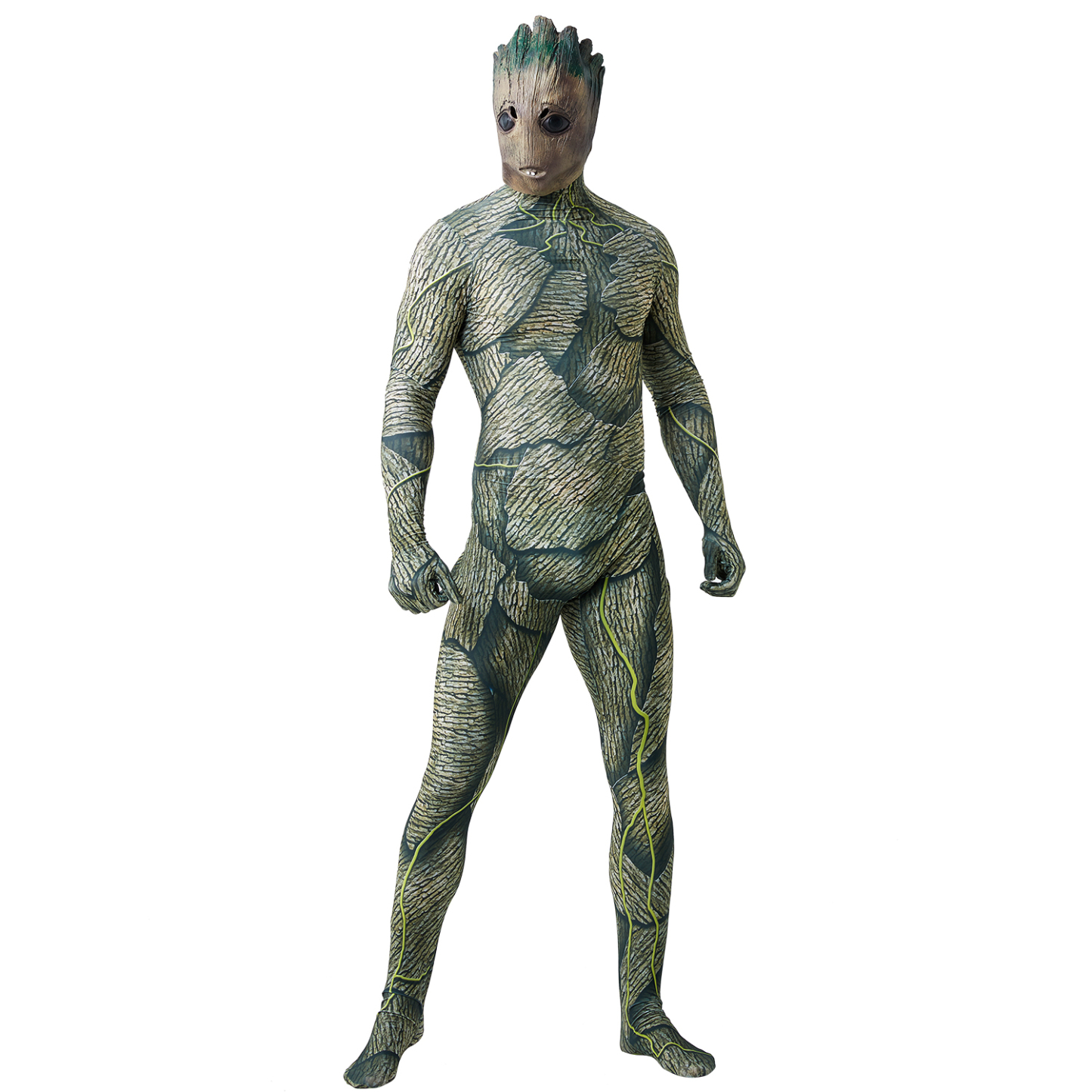 Groot Cosplay Costume Jumpsuit Zentai Party Carnival