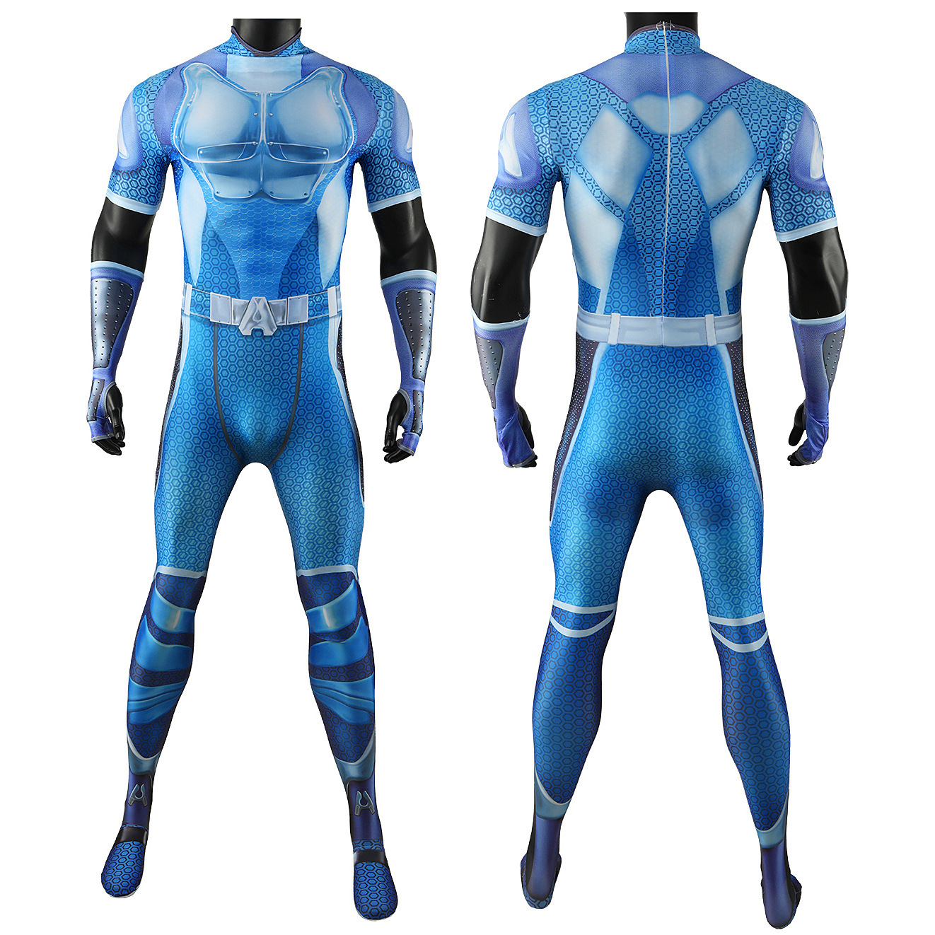A-Train The Boys Cosplay Costume Jumpsuit Zentai Party Carnival
