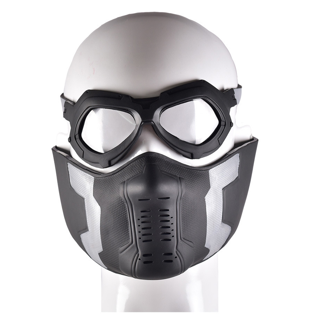 Bucky Barnes Winter Soldier Cosplay Costume Jumpsuit Zentai Party Carnival